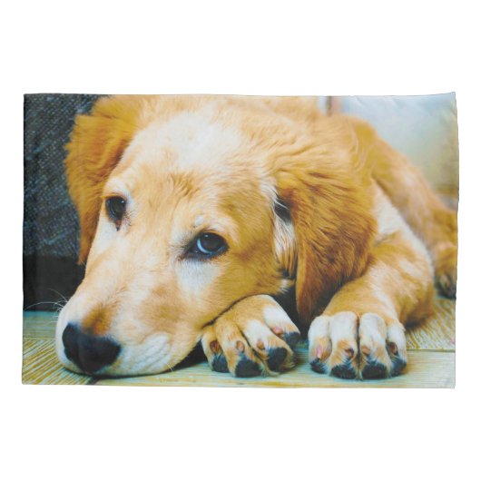 2枚のフォトピローケース両面 枕カバー (裏面)