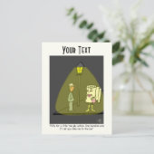 2枚のプライおもしろいガートポストカード シーズンポストカード (スタンド正面)