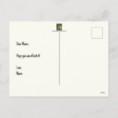 2枚のプライおもしろいガートポストカード シーズンポストカード (裏面)