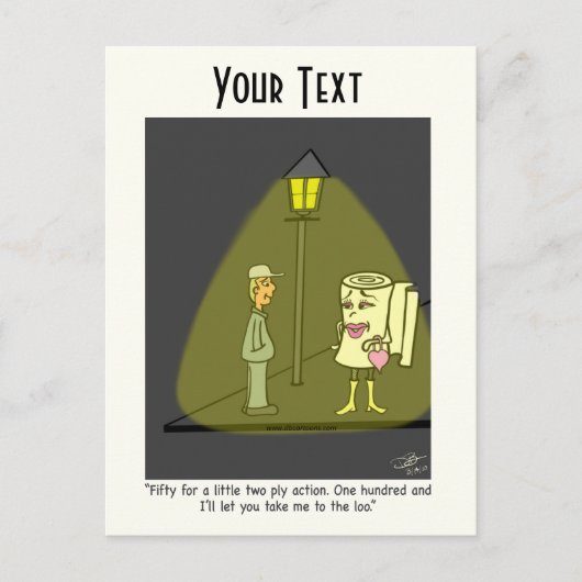 2枚のプライおもしろいガートポストカード シーズンポストカード (正面)