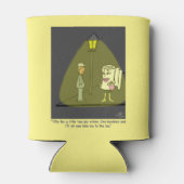 2枚のプライおもしろいマンガのポスター 缶クーラー (裏面)