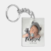 2枚のモダンフォトバプテスト キーホルダー (正面左)
