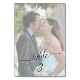 2枚の写真が不透明に暗結婚く✨美しい霧 テーブルナンバー