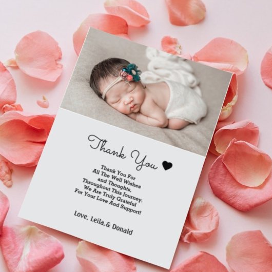 2枚の写真が誕生のお知らせ |カー生まれたばかりのド エンクロージャーカード