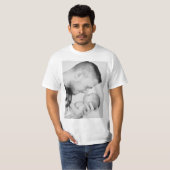 2枚の写真で作る オリジナル両面プリント  Tシャツ (正面フル)