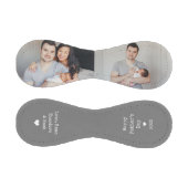 2枚の写真とタイプライター文字 |お父様の日 野球ボール (パネル)