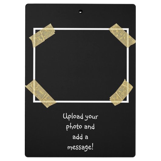 2枚の写真のアップロードと個人カスタムメッセージの追加 クリップボード (裏面)