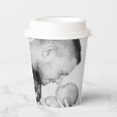 2枚の写真のオリジナル両面プリント 紙コップ (正面)