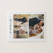 2枚の写真のギャラリパーソナライズされたー ジグソーパズル (横)