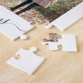 2枚の写真のギャラリパーソナライズされたー ジグソーパズル (側面)