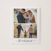 2枚の写真のギャラリパーソナライズされたー ジグソーパズル (縦)