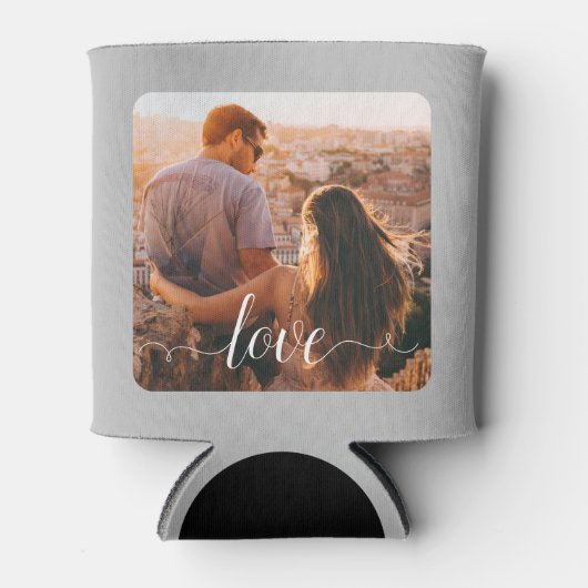 2枚の写真をクーラーでアップロード 缶クーラー (正面)