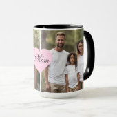 2枚の写真をパーソナ最高のライズする マグカップ (正面右)