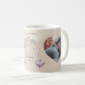 2枚の写真14日記念結婚アイボリーコーヒーマグ コーヒーマグカップ (正面右)