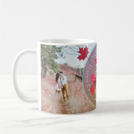 2枚の写真17結婚周年記念コーヒーマグ コーヒーマグカップ