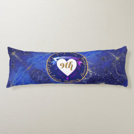 2枚の写真9th 結婚anniversary Lapis Lazuli ボディピロー