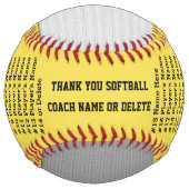 2枚の写真、すべてのプレイヤー、チーム、コーチ名ソフトボール ソフトボール (裏面)