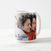 2枚の写真 コーヒーマグカップ (正面右)