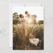 2枚の写真 シンプル & モダン シーズンカード (裏面)