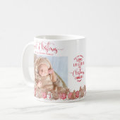 2枚の写真、スイートクリスマス、ホリデークッキー コーヒーマグカップ (正面左)