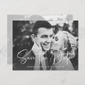 2枚の写真 |スシンプルクリプト日付の保存 案内ポストカード (正面/裏面)