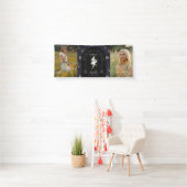 2枚の写真 ミスティックゾディアック 牡羊座 21歳の誕生日 横断幕 (インサイチュ)