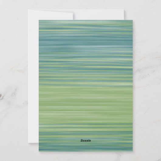 2枚の写真 – モダン抽象芸術青 – インスタントダウンロード シーズンカード (裏面)