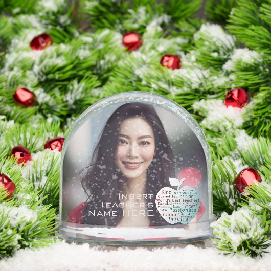 2枚の写真、世界の最高の先生Appleの資質 (クリスマス)