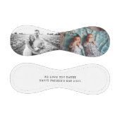 2枚の写真（個人用メッセージ） 野球ボール (パネル)