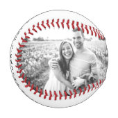 2枚の写真（個人用メッセージ） 野球ボール (正面左)