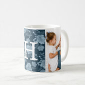 2枚の写真 |海軍フローラ コーヒーマグカップ (正面右)