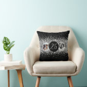 2枚の写真 結婚記念日 過去と現在 クッション (椅子)