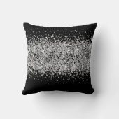 2枚の写真 結婚記念日 過去と現在 クッション (裏面)