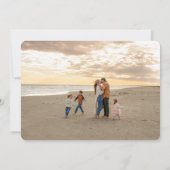 2枚の写真Simply Usフラットホリデーカード シーズンカード (裏面)