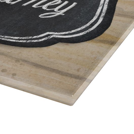 2枚の木の塀板のための黒板の自転車 カッティングボード (角)