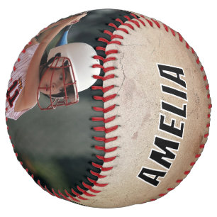 2枚の素朴フォトプレーヤー番号チーム名 ソフトボール