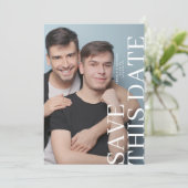 2枚の結婚写救真日 セーブザデート (スタンド正面)