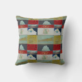 2枚の絵画枕 クッション (裏面)