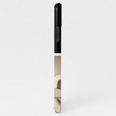 2枚カスタムのフォトモノグラムのイニシャルコラージュ iPhoneケース (右側)