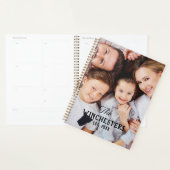 2枚カスタムの両面パーソナライズされた写真 プランナー手帳 (ディスプレー)