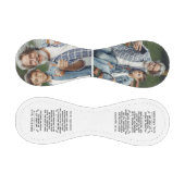 2枚カスタムの写真で孫への贈り物 野球ボール (パネル)