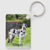 2枚カスタムの写真と文字両面 キーホルダー (裏面)