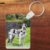 2枚カスタムの写真と文字両面 キーホルダー (裏面)