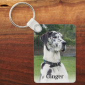 2枚カスタムの写真と文字両面 キーホルダー (正面)