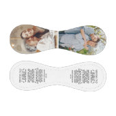 2枚カスタムの写真を持つ私の孫への贈り物 野球ボール (パネル)