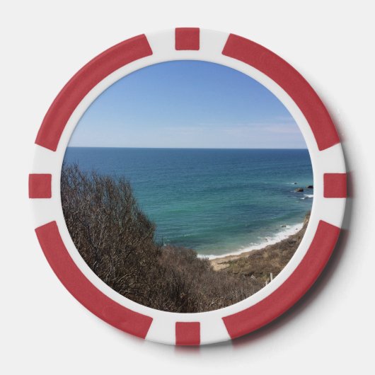 2枚カスタムの写真写真パーソナライズされた ポーカーチップ (正面)