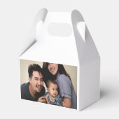 2枚パーソナライズされたの両面ファミリ フェイバーボックス (裏面サイド)