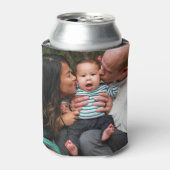 2枚パーソナライズされたの両面ファミリ 缶クーラー (缶正面)