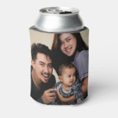2枚パーソナライズされたの両面ファミリ 缶クーラー (缶裏面)