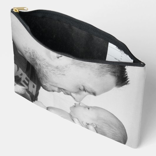 2枚フォトカスタム両面印刷 アクセサリーポーチ (見開き)